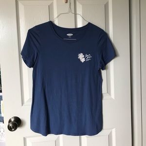 blue love the sun tshirt